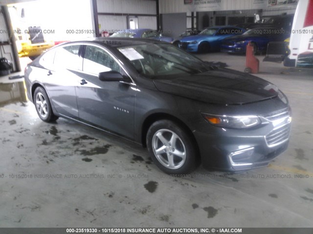 1G1ZB5ST2HF156130 - 2017 CHEVROLET MALIBU LS Boz foto 1