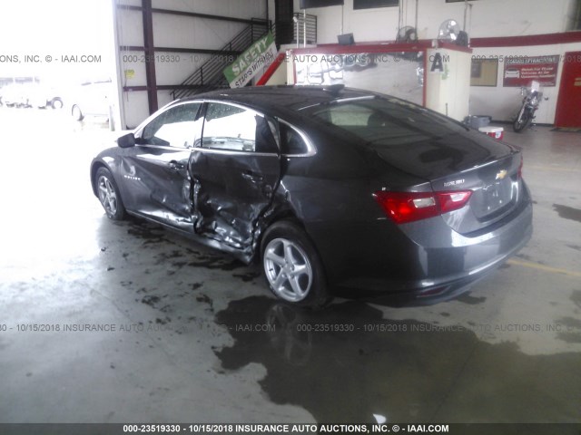 1G1ZB5ST2HF156130 - 2017 CHEVROLET MALIBU LS Boz foto 3