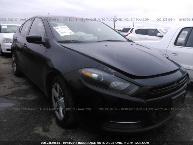 1C3CDFBA9GD717109 - 2016 DODGE DART SXT BLACK photo 1