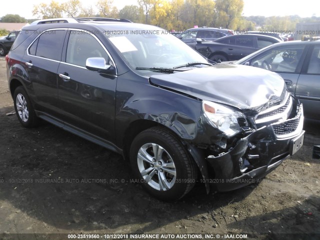 2GNFLGEK1D6374836 - 2013 CHEVROLET EQUINOX LTZ GRAY photo 1