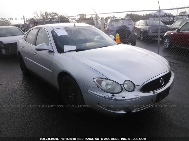 2G4WC532751195193 - 2005 BUICK LACROSSE CX SILVER photo 1