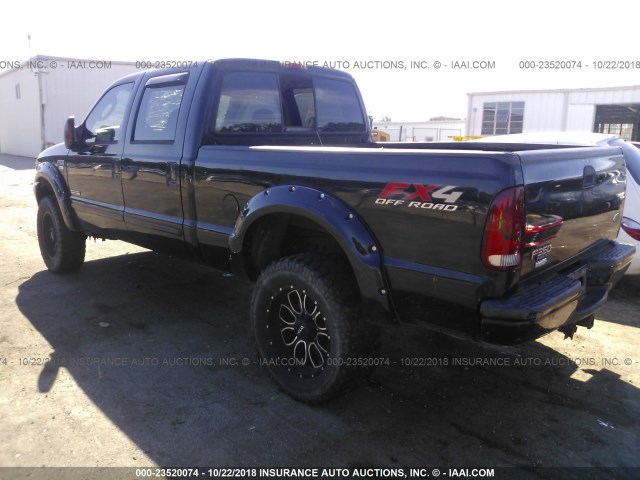 1FTSW31P23EC83948 - 2003 FORD F350 SRW SUPER DUTY BLACK photo 3