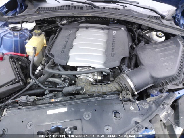 1G1FH1R76H0158890 - 2017 CHEVROLET CAMARO SS 蓝色 照片 10