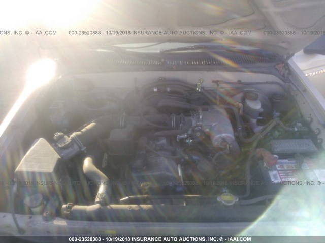 5TENL42N53Z254093 - 2003 TOYOTA TACOMA GOLD photo 10