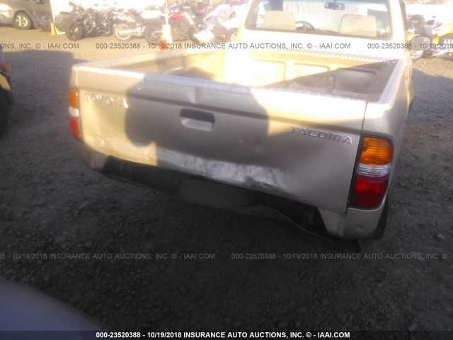 5TENL42N53Z254093 - 2003 TOYOTA TACOMA GOLD photo 6