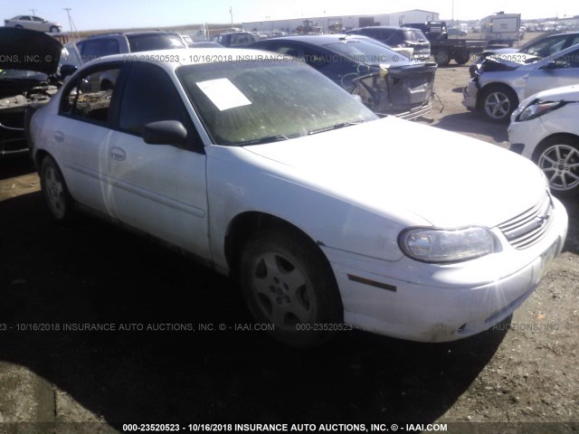 1G1ND52J73M679820 - 2003 CHEVROLET MALIBU WHITE photo 1