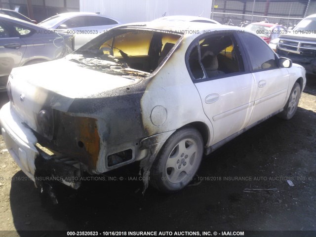 1G1ND52J73M679820 - 2003 CHEVROLET MALIBU WHITE photo 4