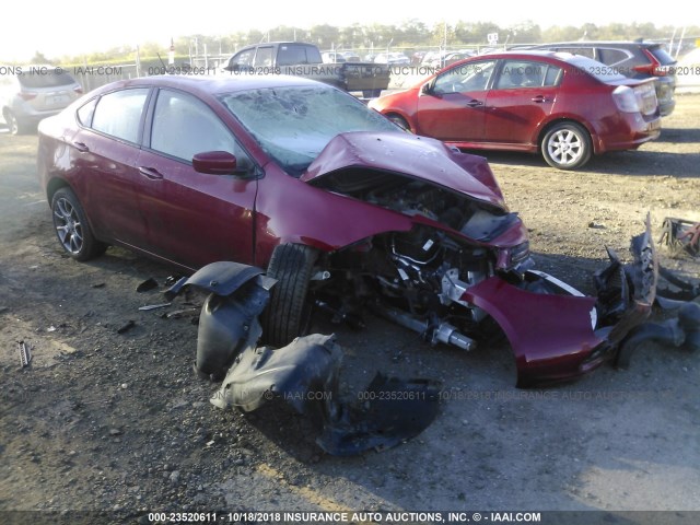 1C3CDFBBXED913632 - 2014 DODGE DART SXT RED photo 1