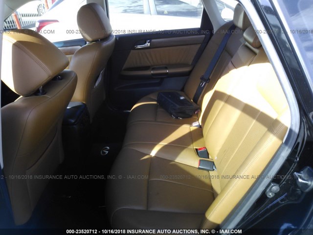 JNKAY01E26M105680 - 2006 INFINITI M35 SPORT BLACK photo 8