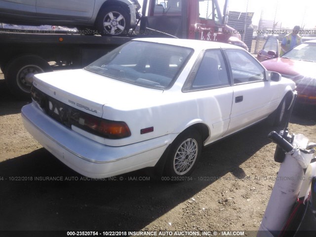 JT2AE95CXK3235187 - 1989 TOYOTA COROLLA SR5 WHITE photo 4