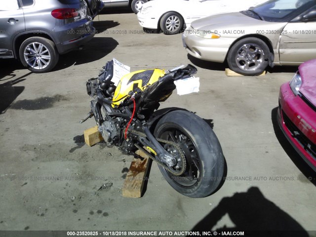 JYARN33Y1FA001653 - 2015 YAMAHA FZ09 C YELLOW photo 3