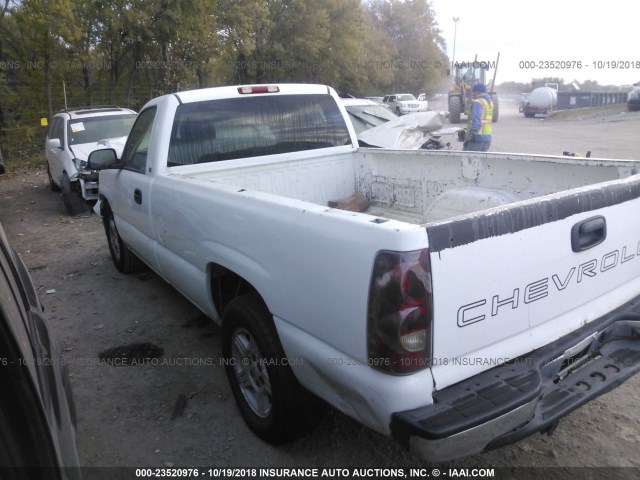 1GCEC14X33Z207315 - 2003 CHEVROLET SILVERADO C1500 WHITE photo 3