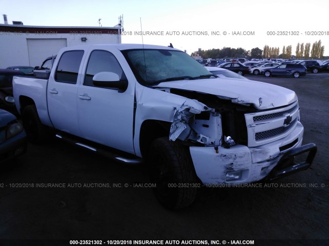 3GCPKTE33BG223502 - 2011 CHEVROLET SILVERADO K1500 LTZ WHITE photo 1