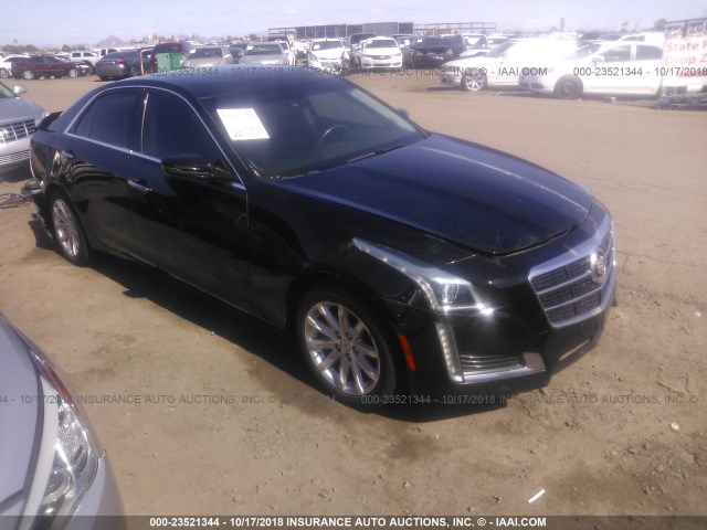 1G6AR5SXXE0143873 - 2014 CADILLAC CTS LUXURY COLLECTION BLACK photo 1