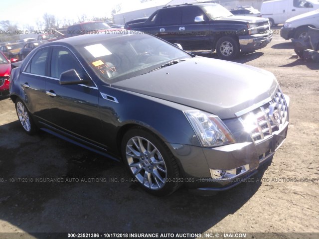 1G6DS5E35C0124137 - 2012 CADILLAC CTS PREMIUM COLLECTION GRAY photo 1