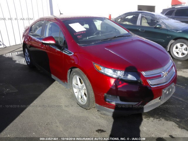 1G1RA6E42DU121865 - 2013 CHEVROLET VOLT RED photo 6