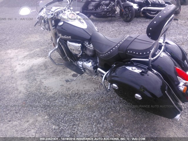 56KTHAAA0G3337502 - 2016 INDIAN MOTORCYCLE CO. SPRINGFIELD  BLACK photo 3