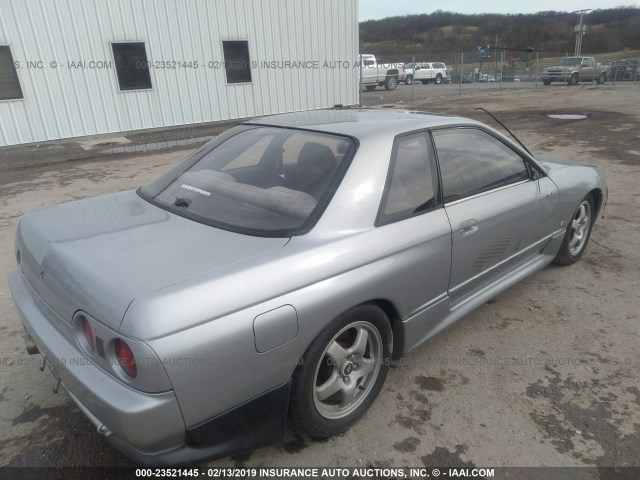 HCR32262273 - 1992 NISSAN SKYLINE GTS  SILVER photo 4