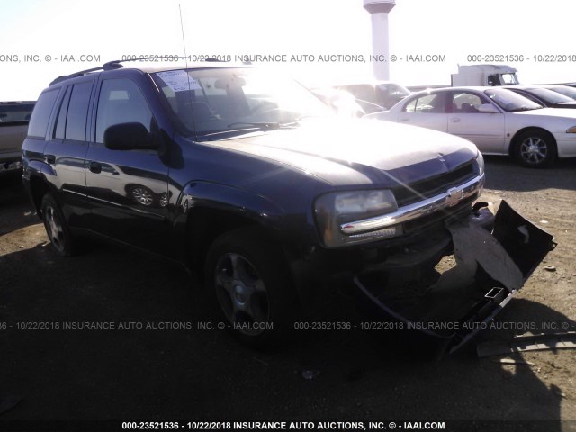 1GNDT13S972234770 - 2007 CHEVROLET TRAILBLAZER LS/LT BLUE photo 1