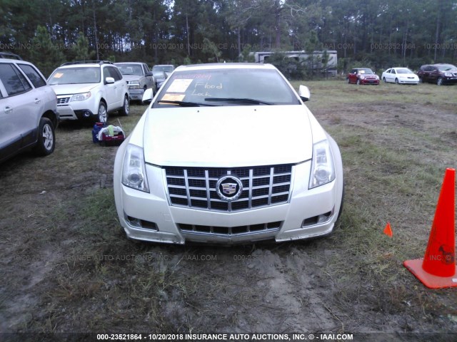 1G6DJ1E36D0176812 - 2013 CADILLAC CTS PERFORMANCE COLLECTION WHITE photo 6