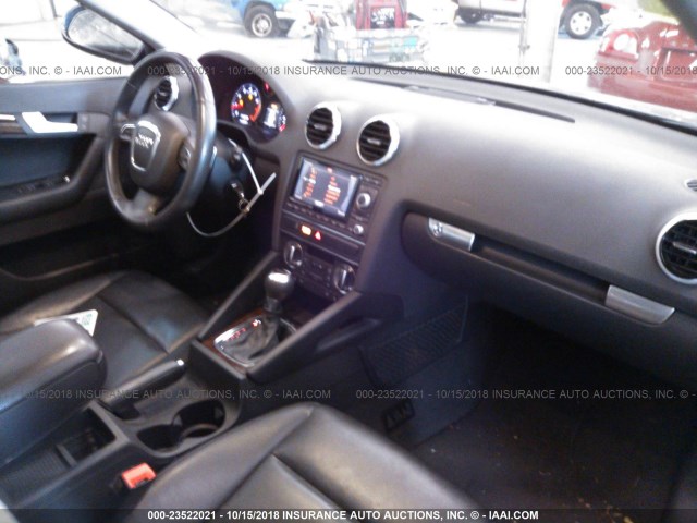 WAUKEAFM2CA051182 - 2012 AUDI A3 PREMIUM PLUS GRAY photo 5