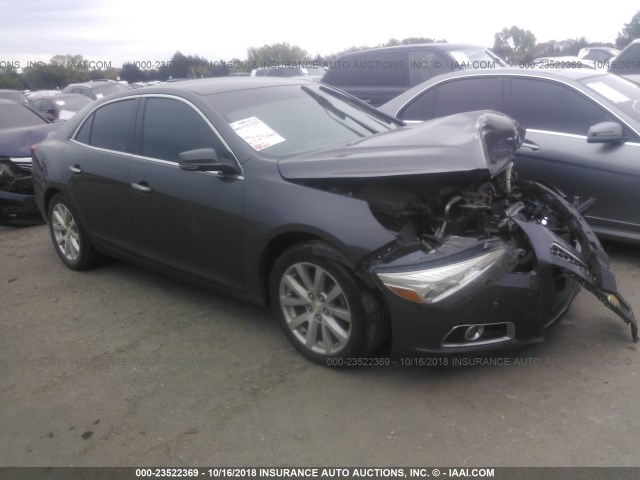 1G11H5SAXDF176551 - 2013 CHEVROLET MALIBU LTZ GRAY photo 1