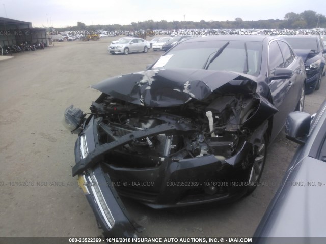 1G11H5SAXDF176551 - 2013 CHEVROLET MALIBU LTZ GRAY photo 2