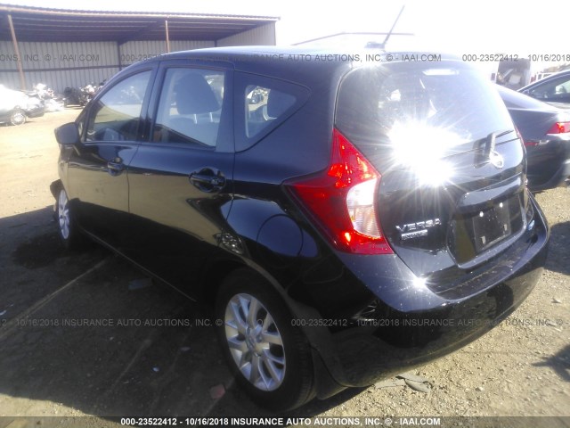 3N1CE2CP4GL374436 - 2016 NISSAN VERSA NOTE S/S PLUS/SV/SL/SR BLACK photo 3