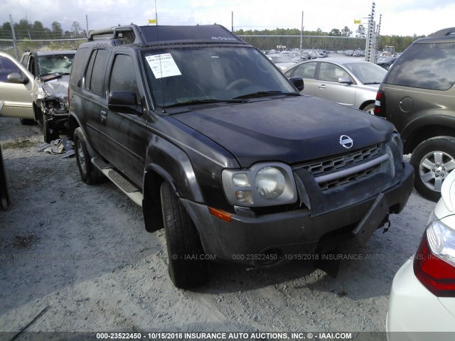 5N1ED28T32C595914 - 2002 NISSAN XTERRA XE/SE BLACK photo 1