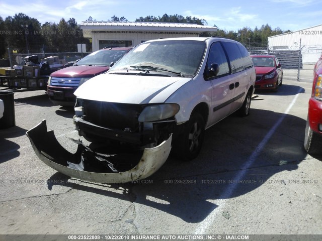 1D4GP24R96B555379 - 2006 DODGE GRAND CARAVAN SE WHITE photo 2