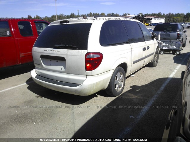 1D4GP24R96B555379 - 2006 DODGE GRAND CARAVAN SE WHITE photo 4