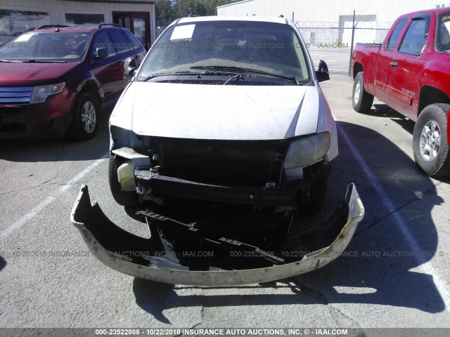 1D4GP24R96B555379 - 2006 DODGE GRAND CARAVAN SE WHITE photo 6