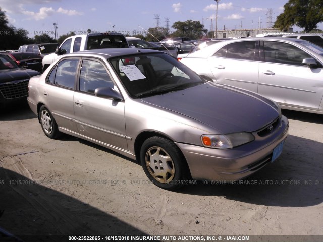 2T1BR12E2XC132609 - 1999 TOYOTA COROLLA VE/CE/LE GOLD photo 1