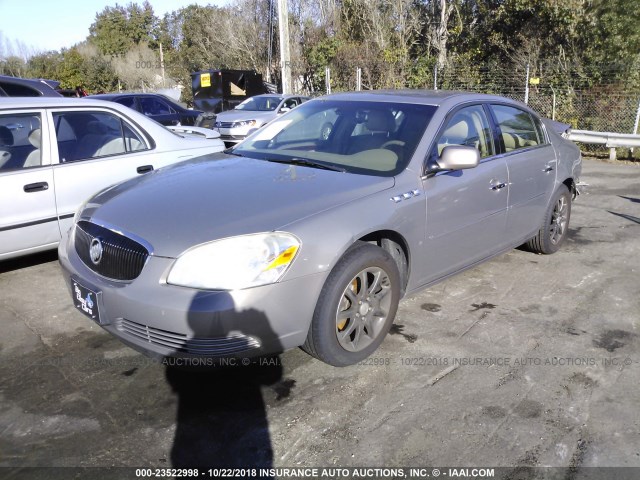 1G4HD57296U165358 - 2006 BUICK LUCERNE CXL TAN photo 2