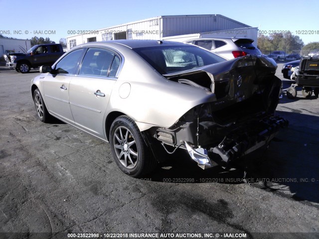 1G4HD57296U165358 - 2006 BUICK LUCERNE CXL TAN photo 3