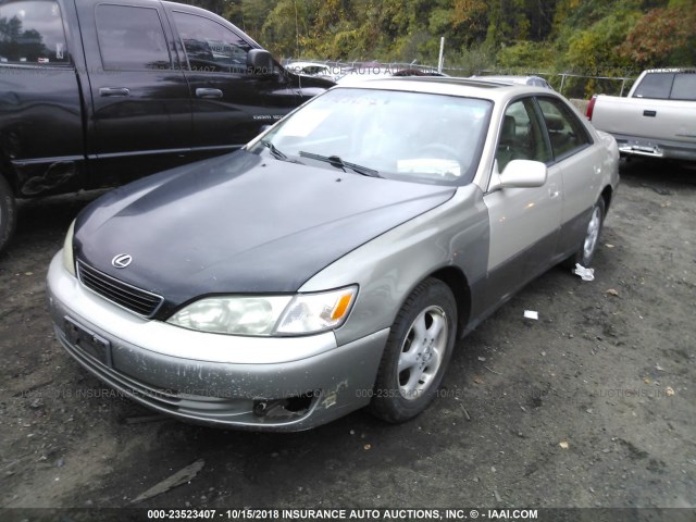 JT8BF22G9V0048342 - 1997 LEXUS ES 300 GRAY photo 2