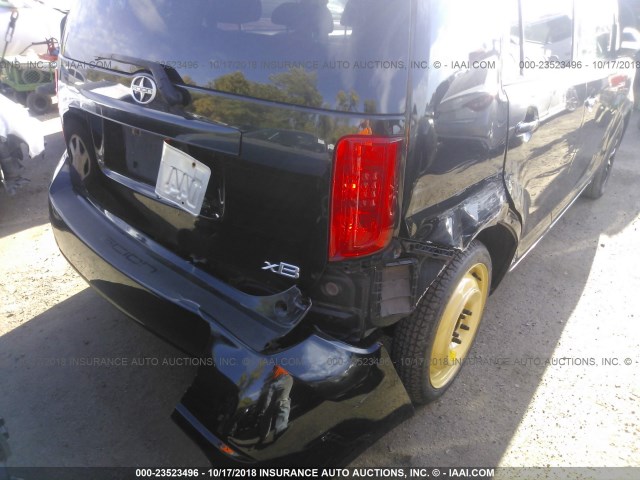 JTLKE50E981044009 - 2008 TOYOTA SCION XB Қара фото 6