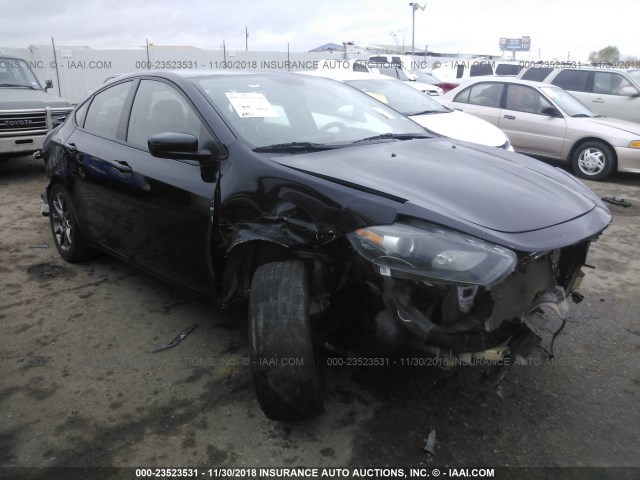 1C3CDFBA7DD335365 - 2013 DODGE DART SXT BLACK photo 1