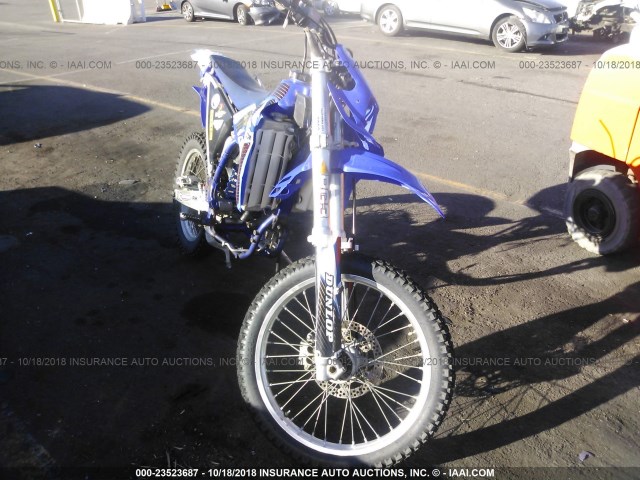 JYACJ04393A000734 - 2003 YAMAHA WR450 F BLUE photo 1