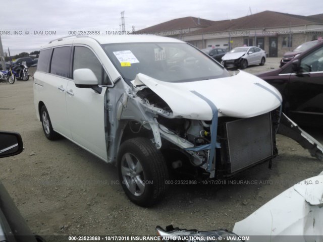 JN8AE2KP8H9167911 - 2017 NISSAN QUEST S/SV/SL/PLATINUM WHITE photo 1