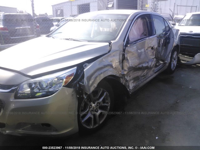 1G11C5SL4FF311980 - 2015 CHEVROLET MALIBU 1LT GOLD photo 6