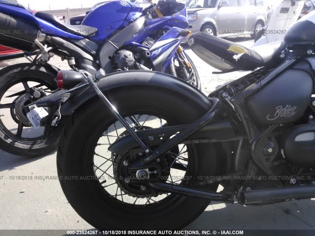 SMTD53HL5JT871870 - 2018 TRIUMPH MOTORCYCLE BONNEVILLE BOBBER BLACK BLACK photo 6
