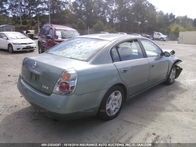 1N4AL11D54C178516 - 2004 NISSAN ALTIMA S/SL GREEN photo 4