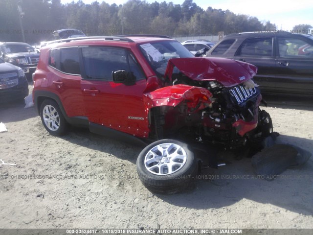 ZACCJABT9FPC26676 - 2015 JEEP RENEGADE LATITUDE RED photo 1