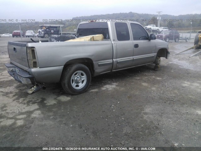 2GCEC19W911177758 - 2001 CHEVROLET SILVERADO C1500 TAN photo 4