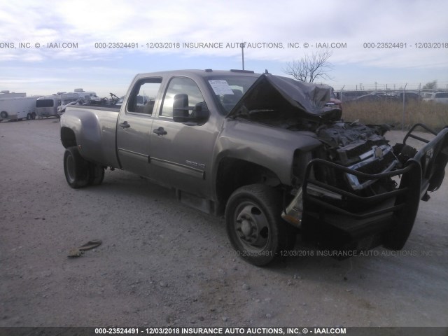 1GC4K0C82CF186333 - 2012 CHEVROLET SILVERADO K3500 LT Pewter photo 1