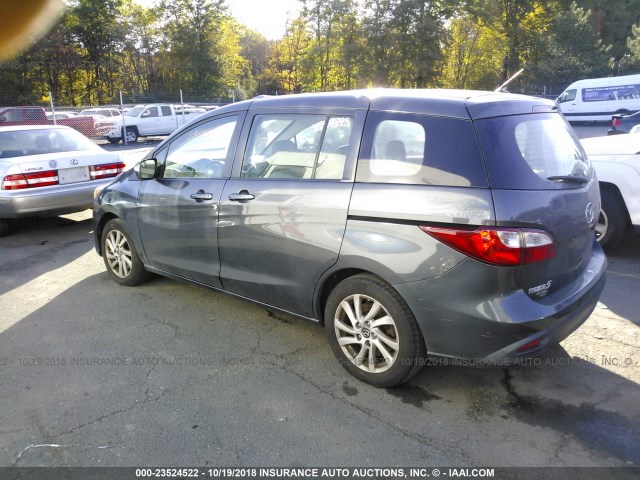 JM1CW2BL0D0145804 - 2013 MAZDA 5 SILVER photo 3