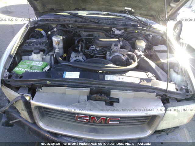 1GTCT19W9Y8112214 - 2000 GMC SONOMA TAN photo 10