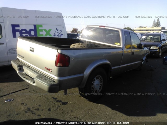 1GTCT19W9Y8112214 - 2000 GMC SONOMA TAN photo 4