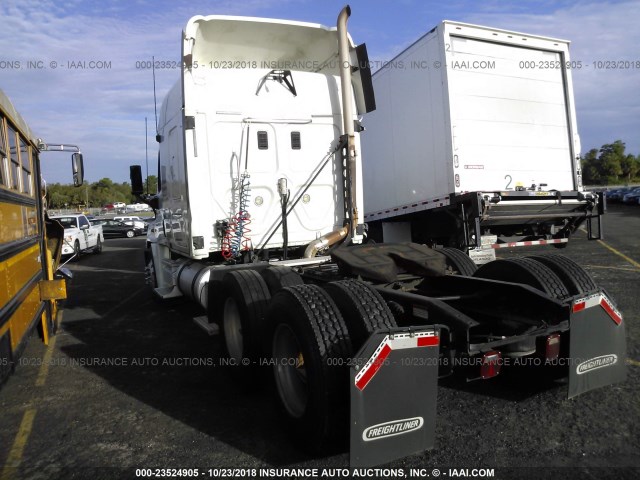 1FUJGLDR09LAD0810 - 2009 FREIGHTLINER CASCADIA 125  WHITE photo 3